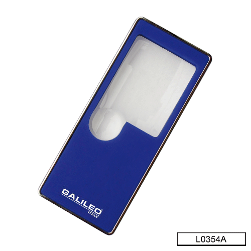 (3X,10X) Lupa bifocal Azul con luz Led L0354A