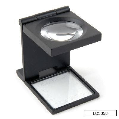 (8x) Lupa de lente acrom�tico con escala cross LC3050