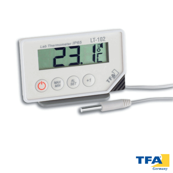 Termómetro profesional con alarma programable. Ideal para controlar la cadena de frio 30.1034