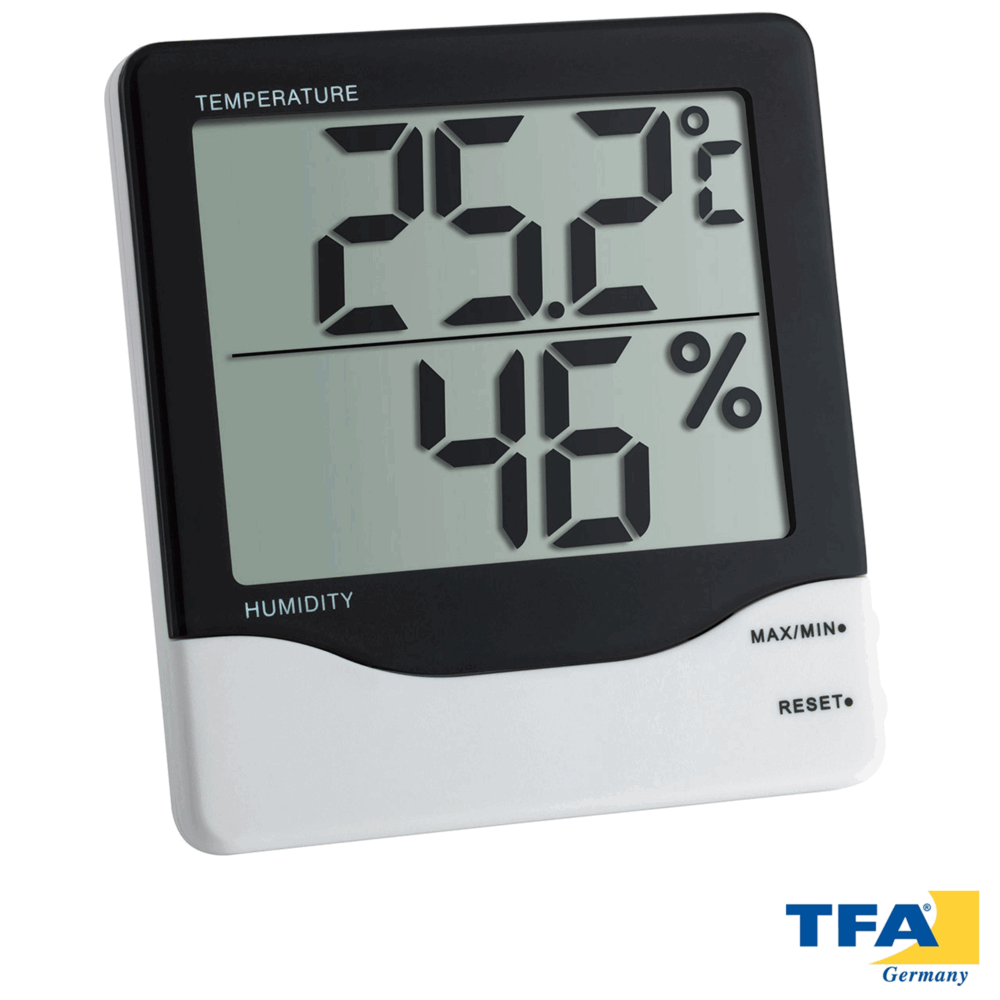 Termohigrómetro de doble gran display 30.5002