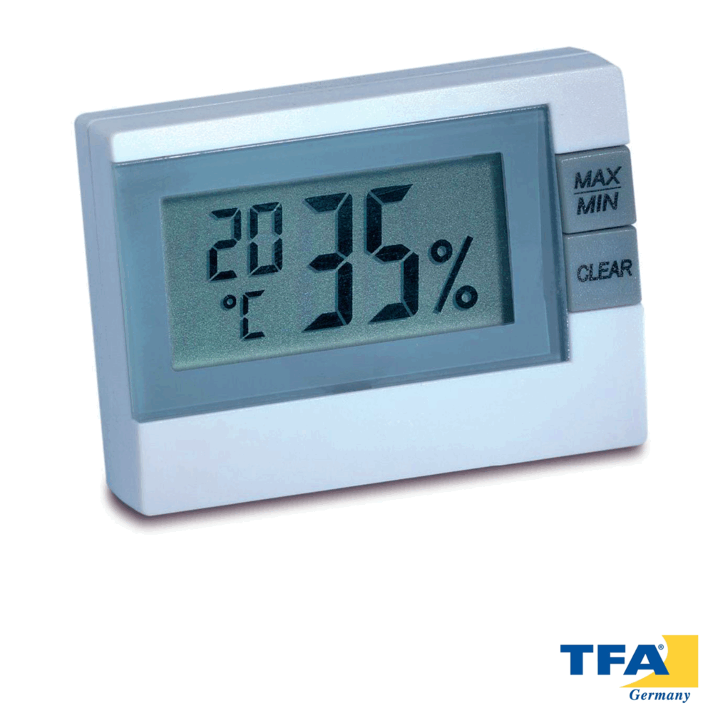 Termohigrómetro de un solo display 30.5005