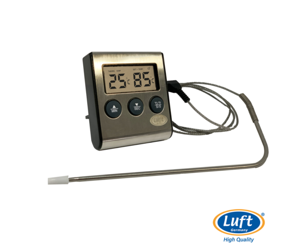 Termómetro de punción con espiga de acero inoxidable con timer 115W
