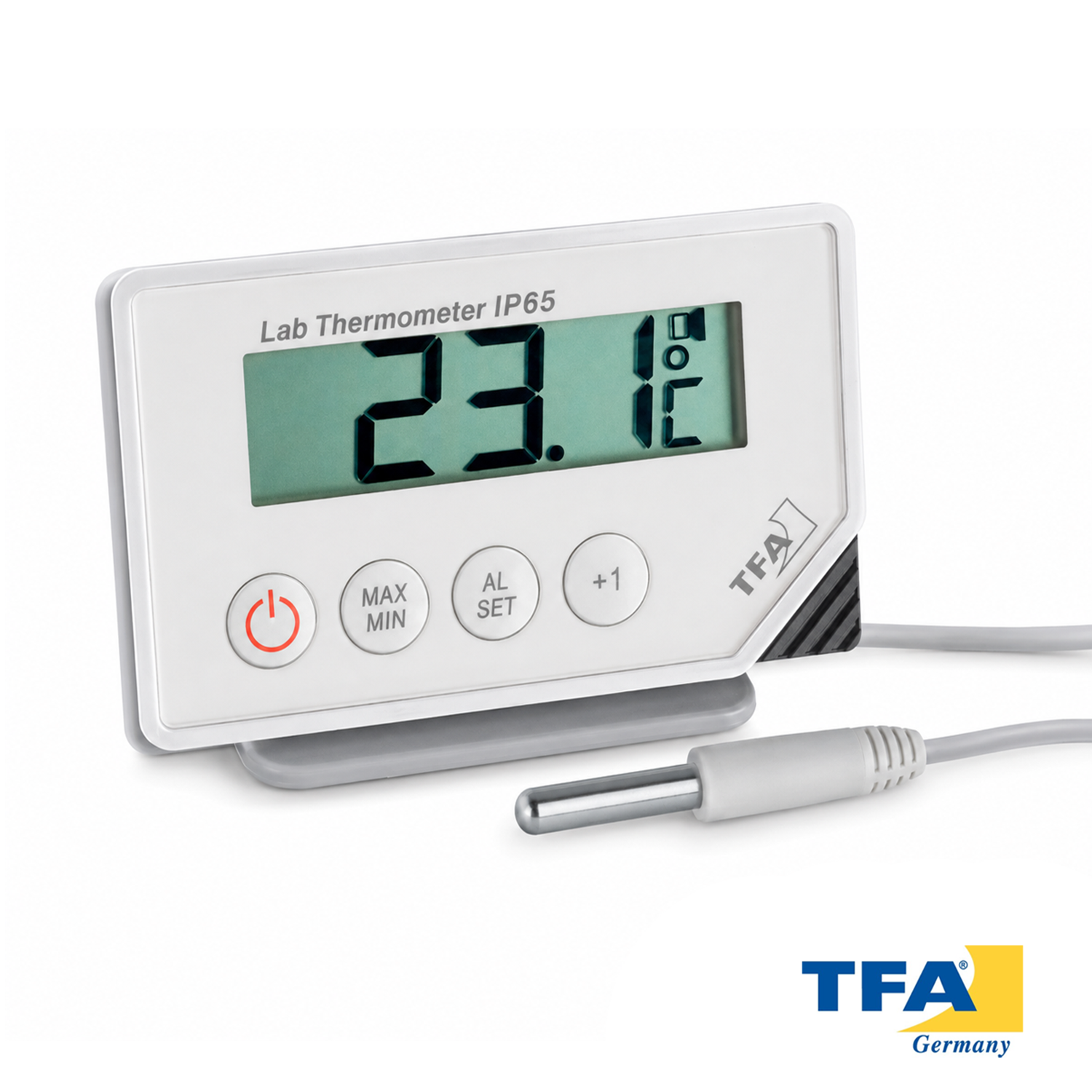 Termómetro profesional, máximas y mínimas, con alarma programable 30.1034