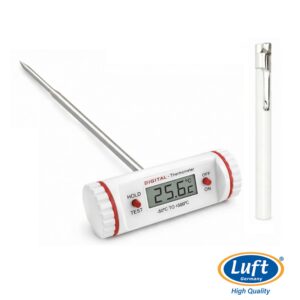 Termómetro de punción con espiga de acero inoxidable 265BSTEM133