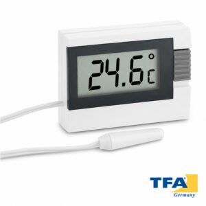 Termómetro exterior con cable flexible y sensor a prueba de agua 30.2018.02