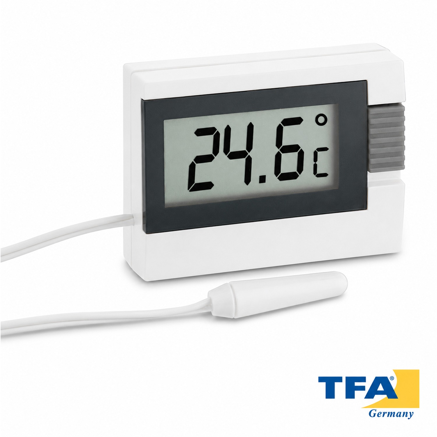 Termómetro exterior con cable flexible y sensor a prueba de agua 30.2018.02