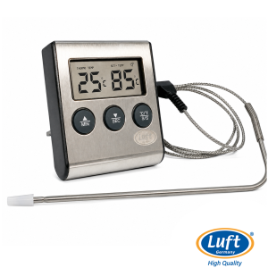 Termómetro de punción con espiga de acero inoxidable con timer 115W