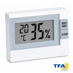 Termohigrómetro de un solo display 30.5005