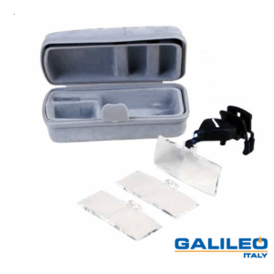 (1.5X,2.5X,3.5X) Lupa para armazón de anteojos con luz LED L19180LED