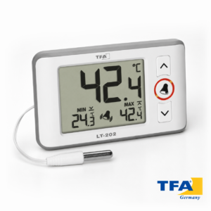 Termómetro profesional de alta precisión con alarma programable 30.1052.02